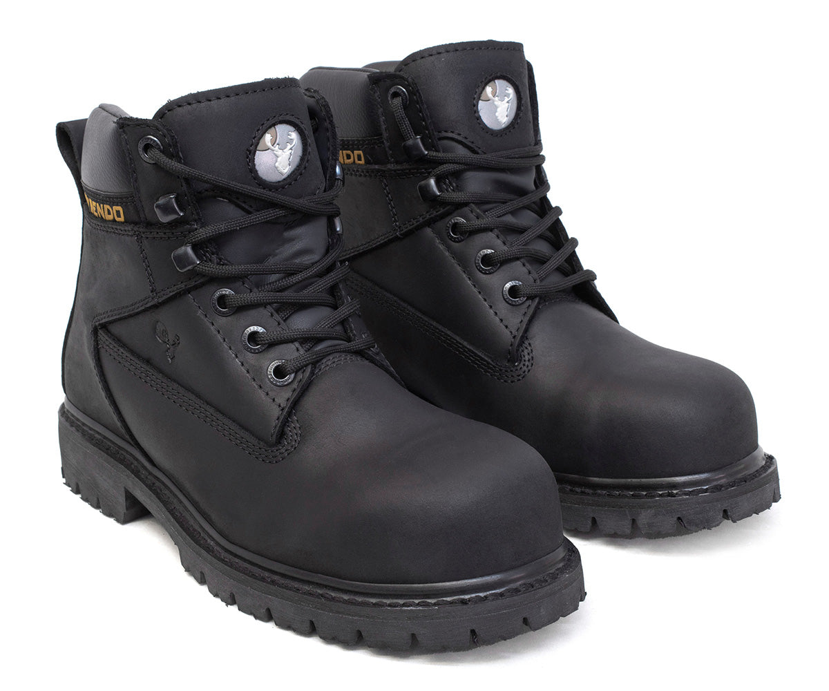 Bota De Seguridad Berrendo Clásico Para Caballero BE-0141NEG