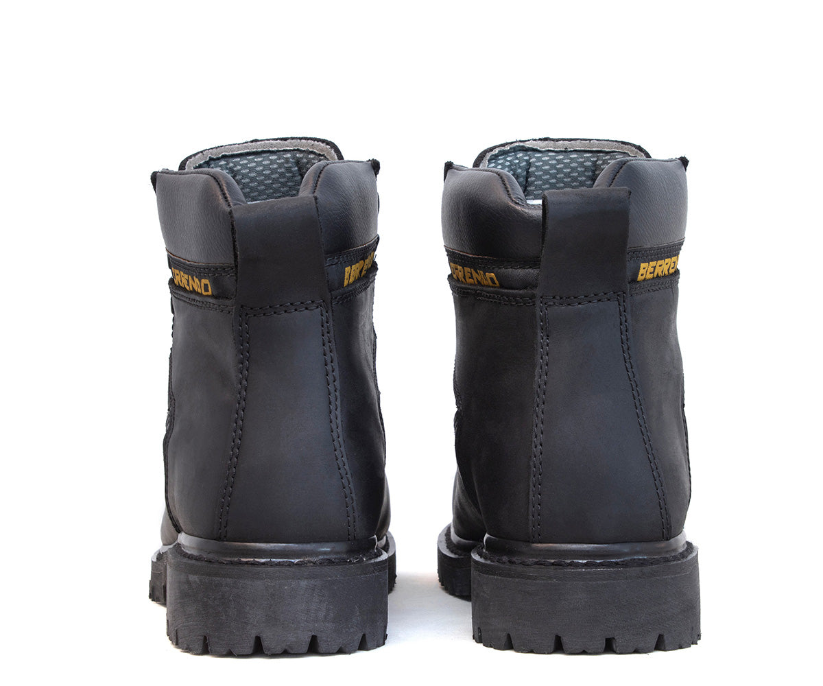Bota De Seguridad Berrendo Clásico Para Caballero BE-0141NEG