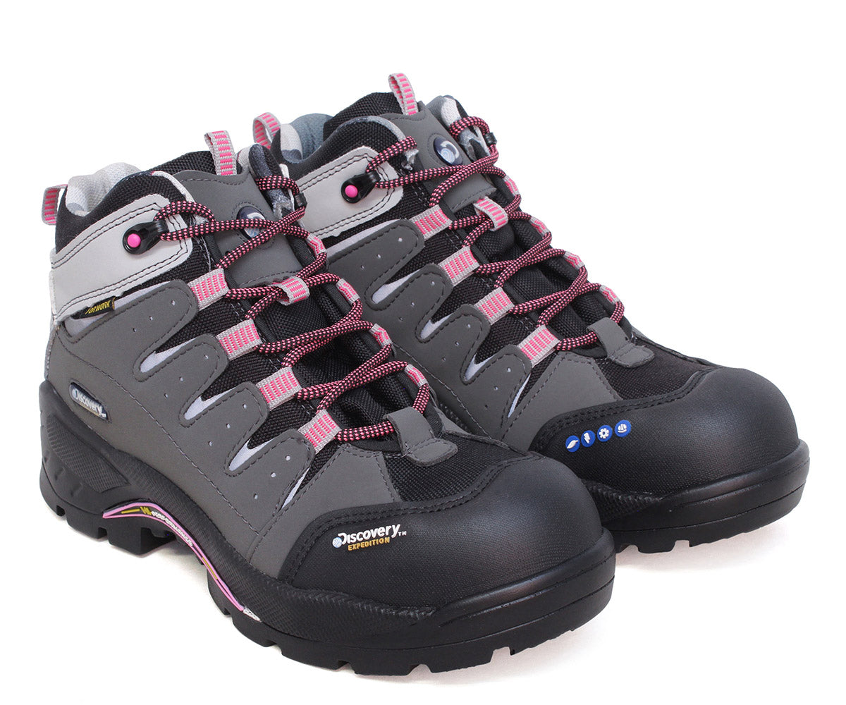 Bota De Seguridad Discovery Blackwood Para Dama DS-1958GRI Gris