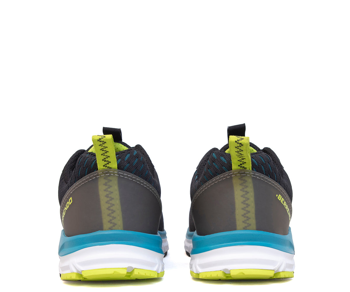 Tenis De Seguridad Berrendo Safety Sport Para Dama BE-7718AZU Azul