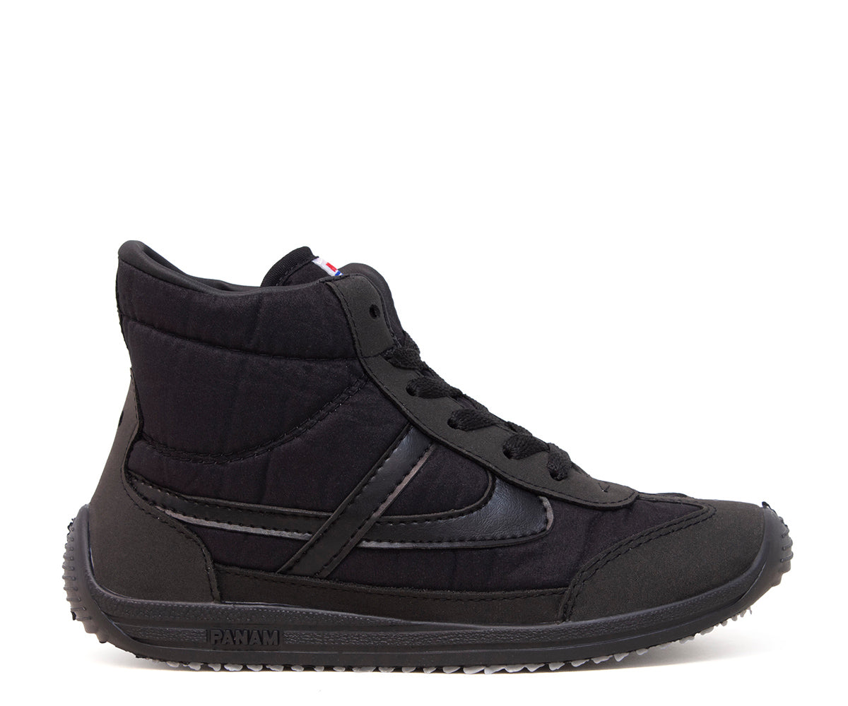 Tenis Panam Diamante Bota Para Joven 1085-060 Negro