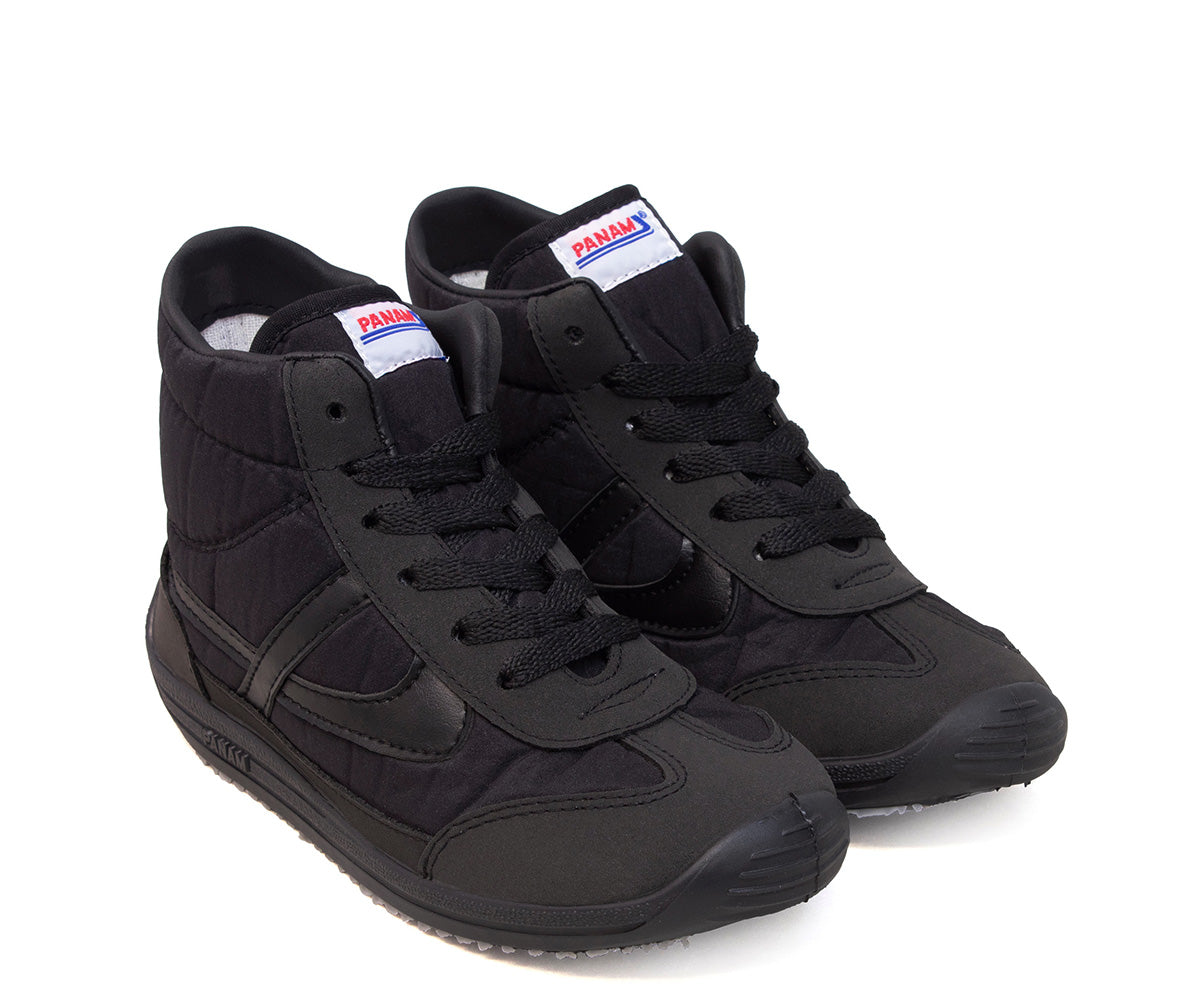 Tenis Panam Diamante Bota Para Joven 1085-060 Negro