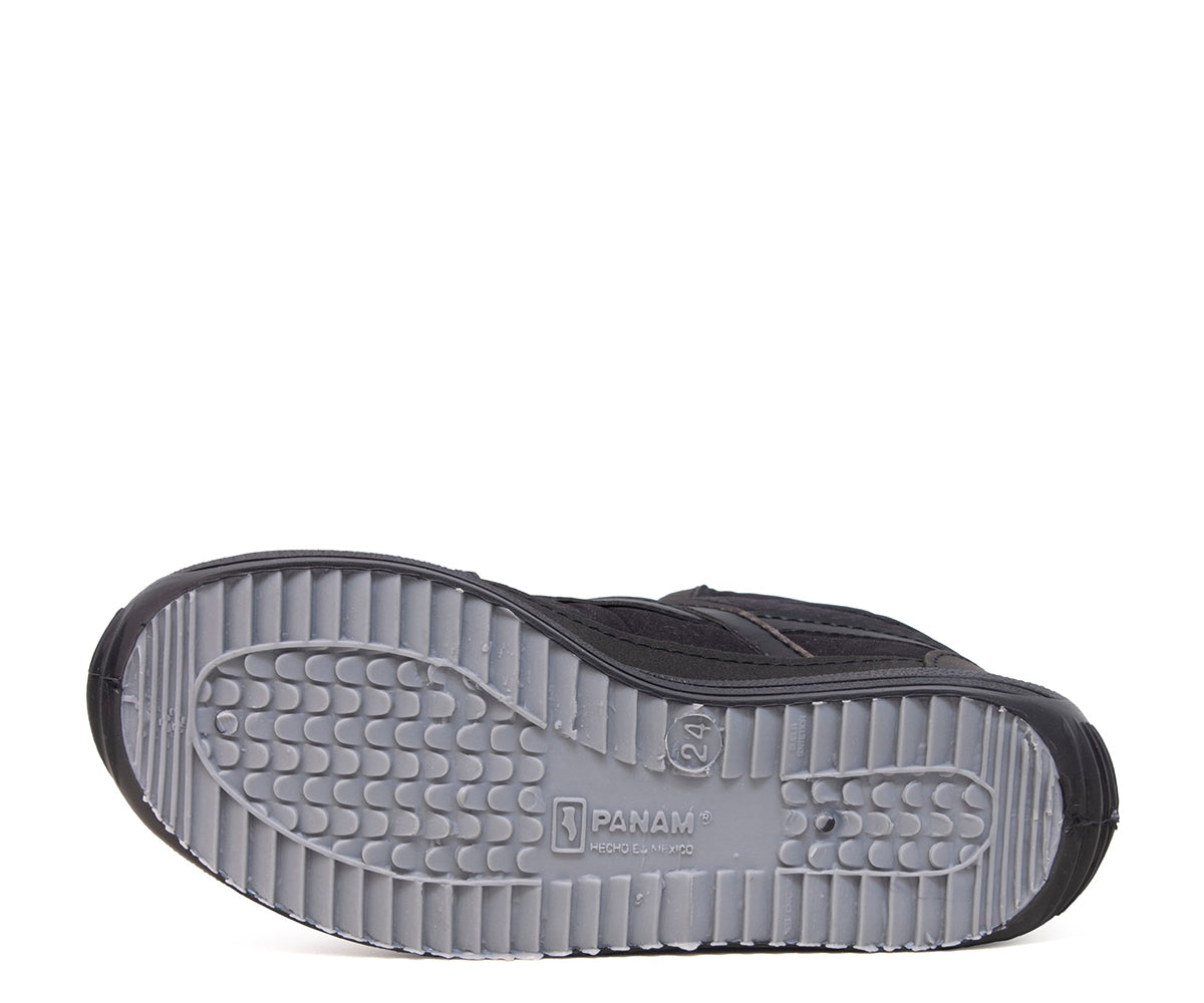 Tenis Panam Diamante Bota Para Joven 1085-060 Negro