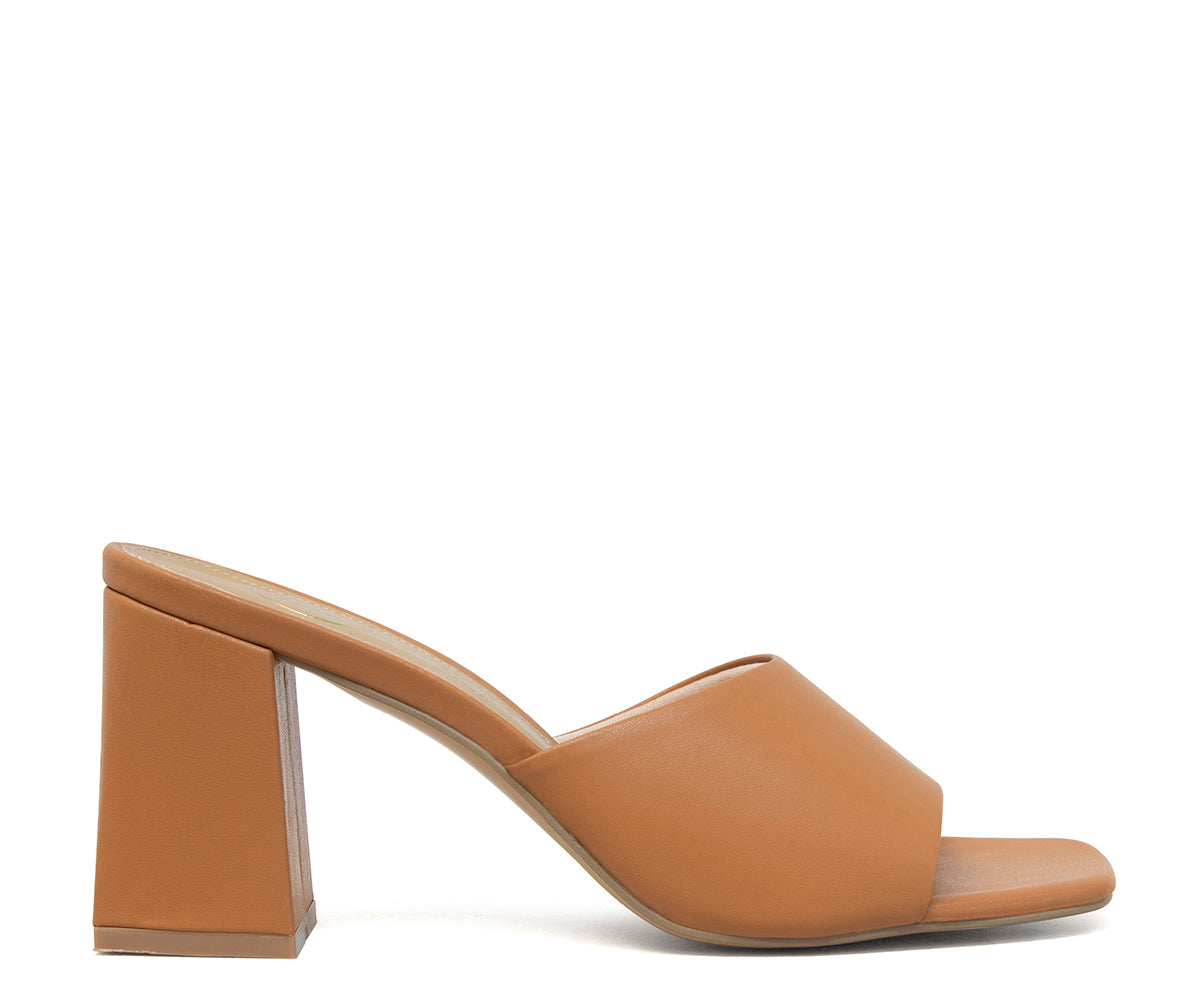 Sandalia Numen De Tacón Modernas Para Dama NM-M0023TA Tan