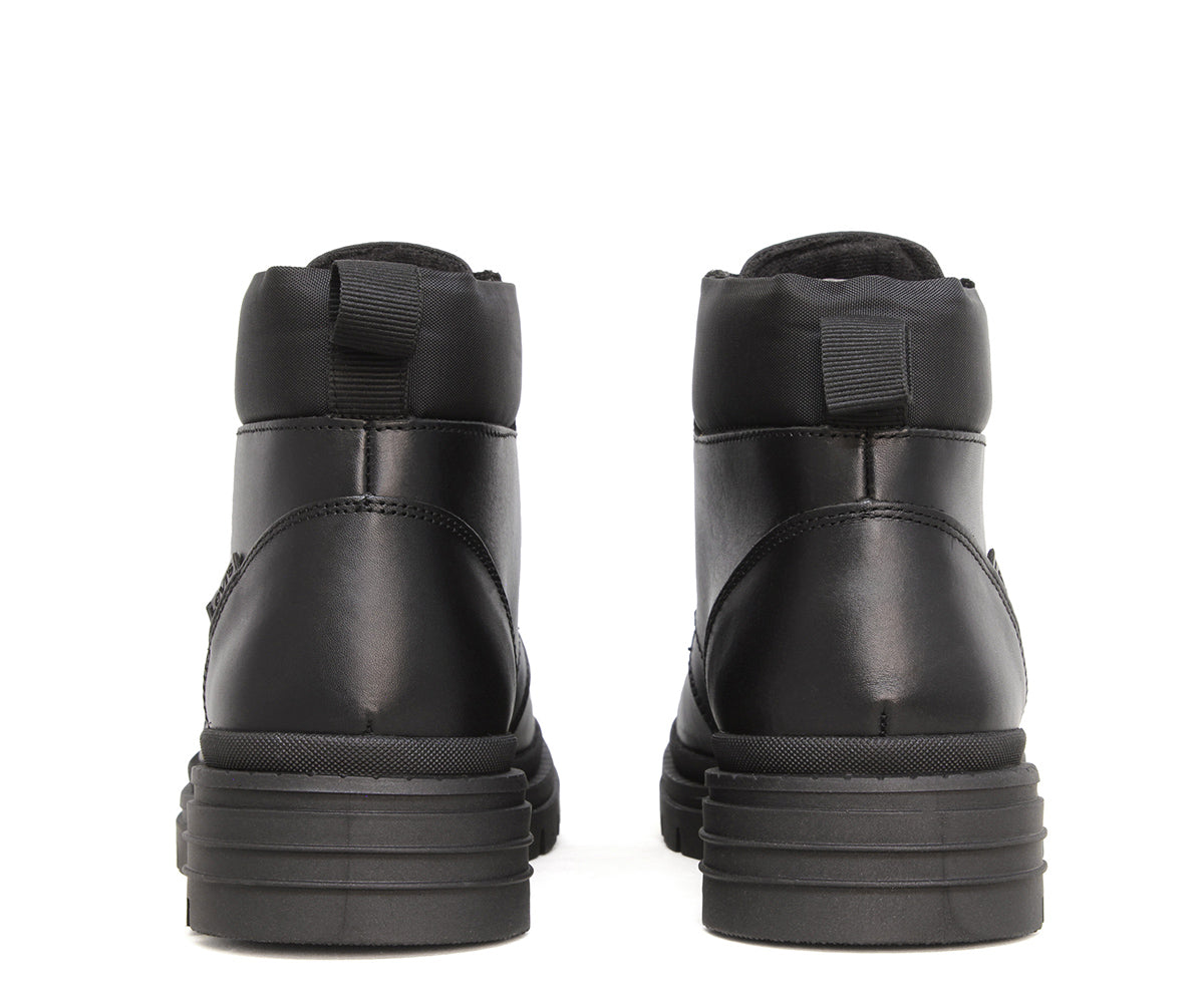 Bota Levis Ortega De Piel Para Caballero LV-222423N Negro