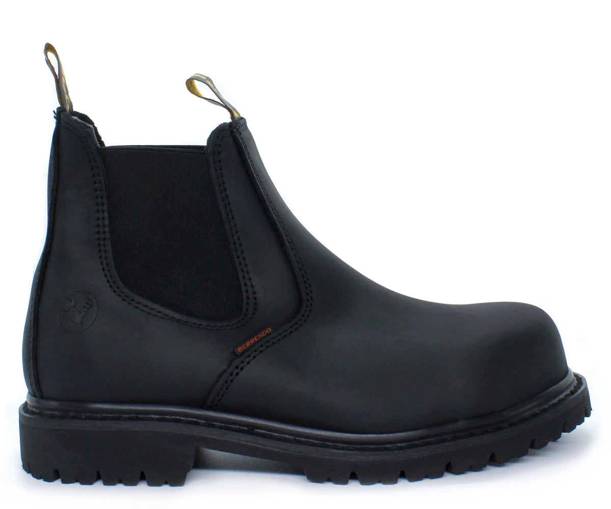 Bota De Seguridad Berrendo Clásico Para Caballero BE-157NEGR