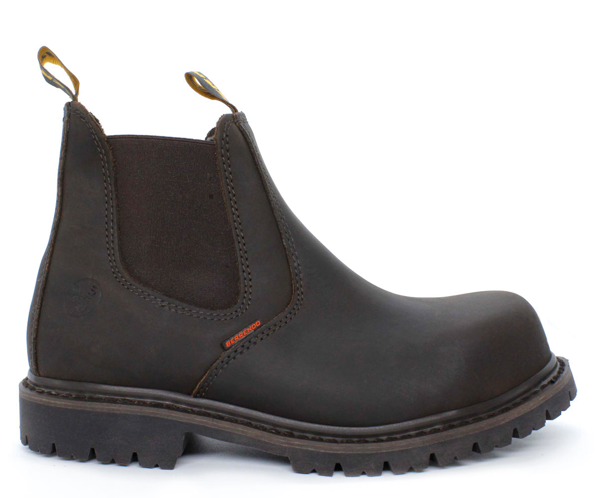 Bota De Seguridad Berrendo Clásico Para Caballero BE-157CAFE