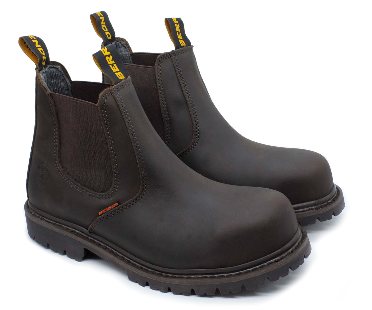 Bota De Seguridad Berrendo Clásico Para Caballero BE-157CAFE