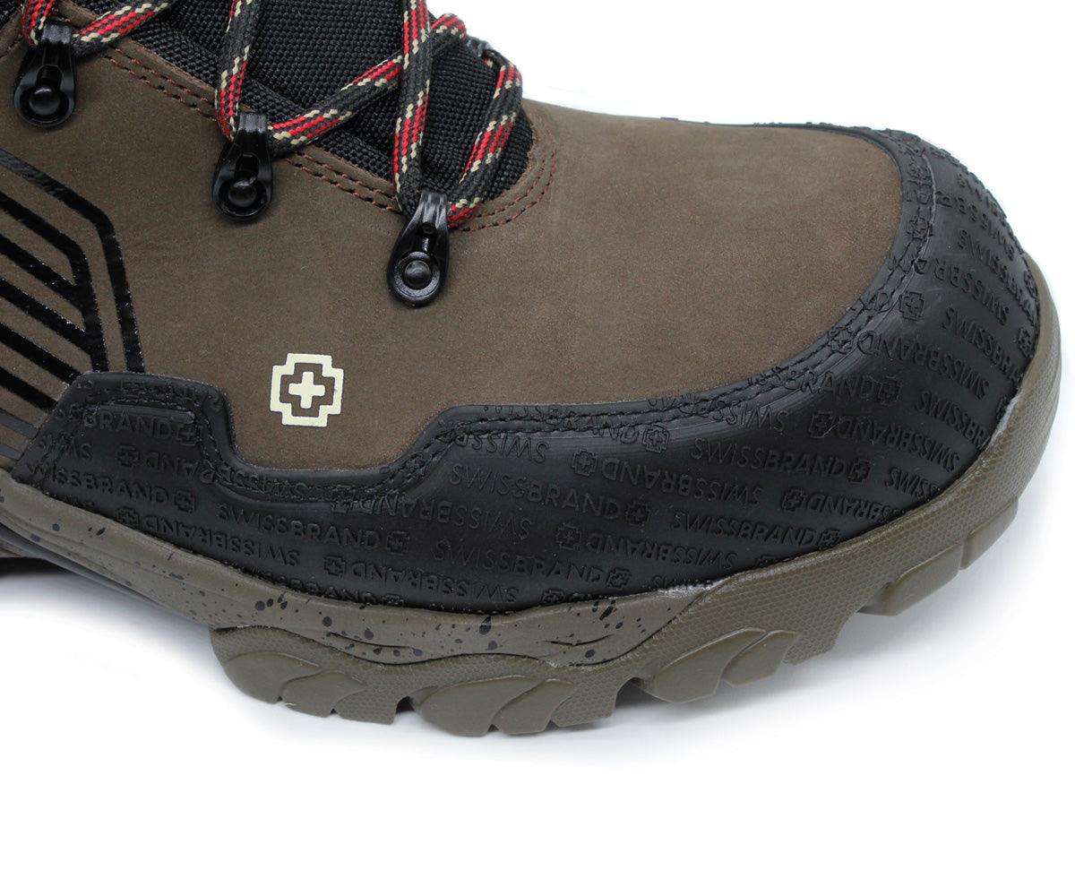 Bota Industrial Swissbrand Para Caballero SB-408CCAF Cafe