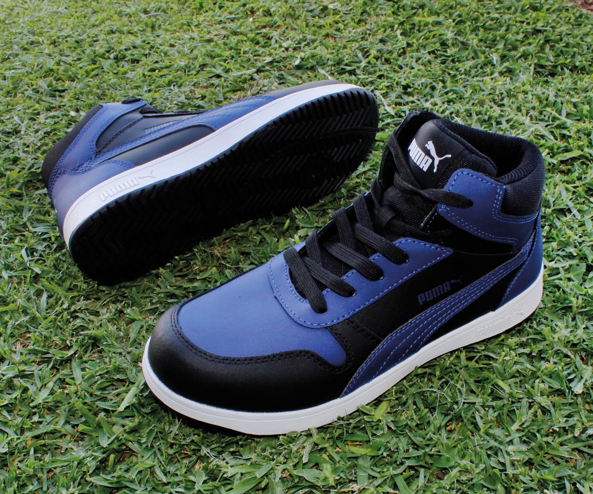 Tenis De Seguridad Puma Safety Para Caballero PM-084AZUL Azul
