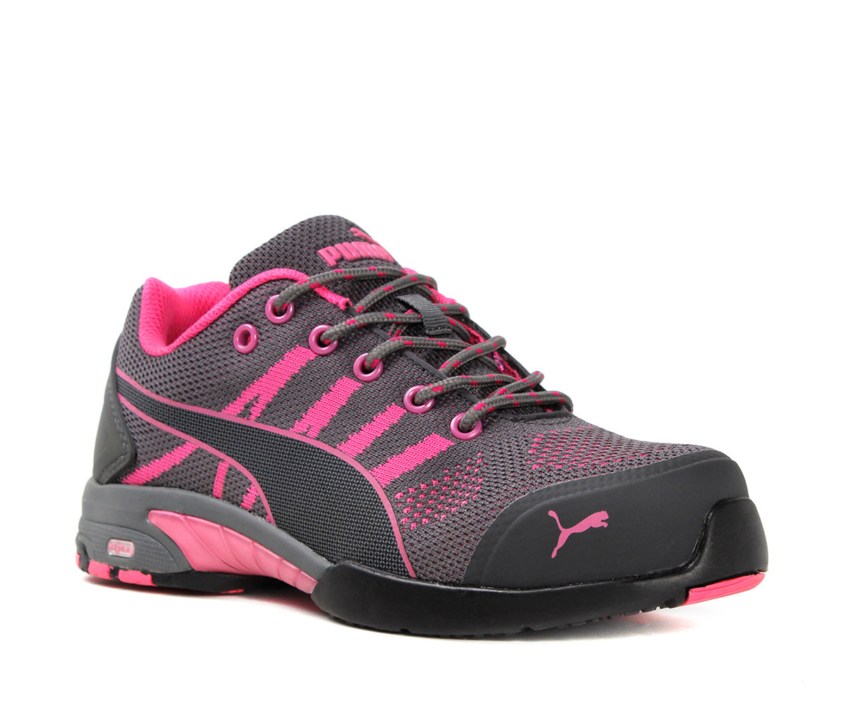 Tenis Industrial Puma Safety Para Dama PM-914AROS Rosa