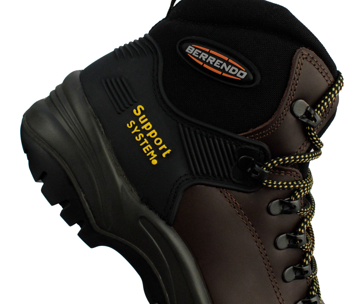 Bota Seguridad Para Caballero Berrendo BE-703CAFE