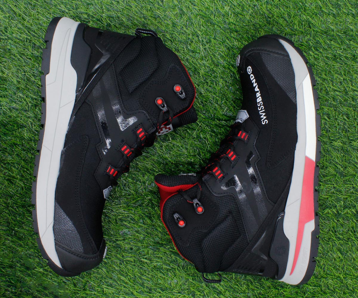 Bota Industrial Swissbrand SB-654NEGR Para Caballero Negro