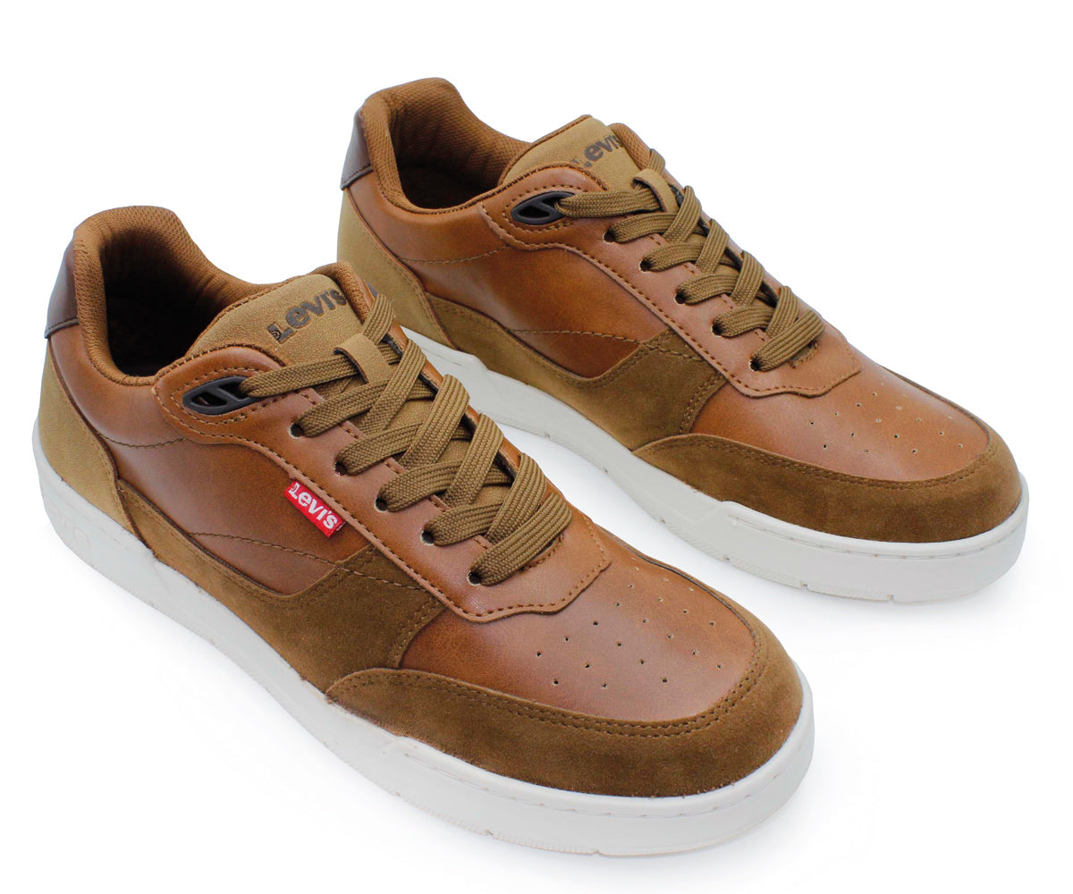 Tenis Levis LV-212464C Casual Para Caballero Café