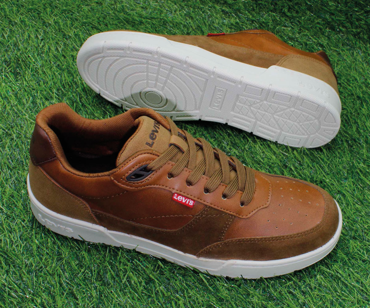 Tenis Levis LV-212464C Casual Para Caballero Café
