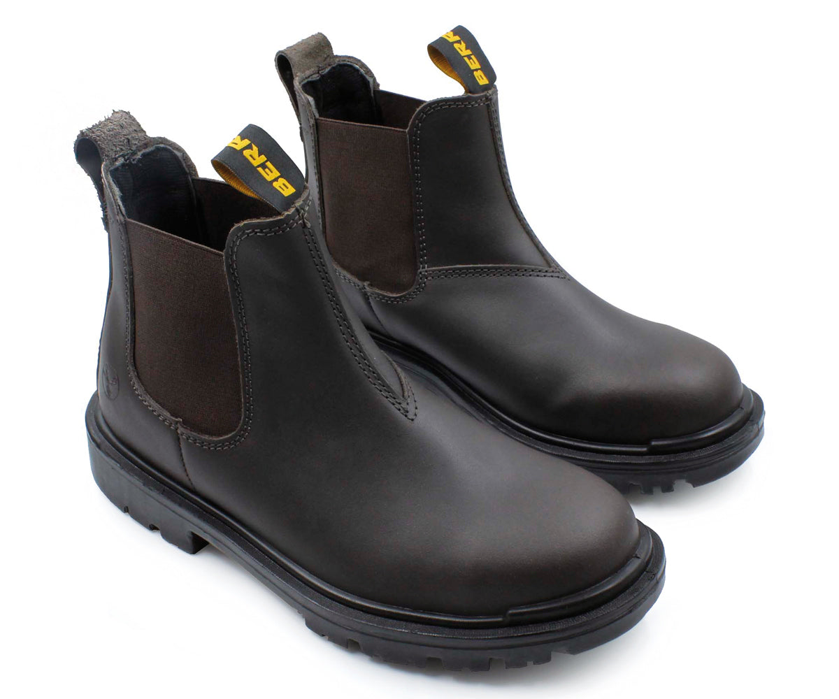 Bota Industrial Berrendo BE-6008CAF Para Caballero Café
