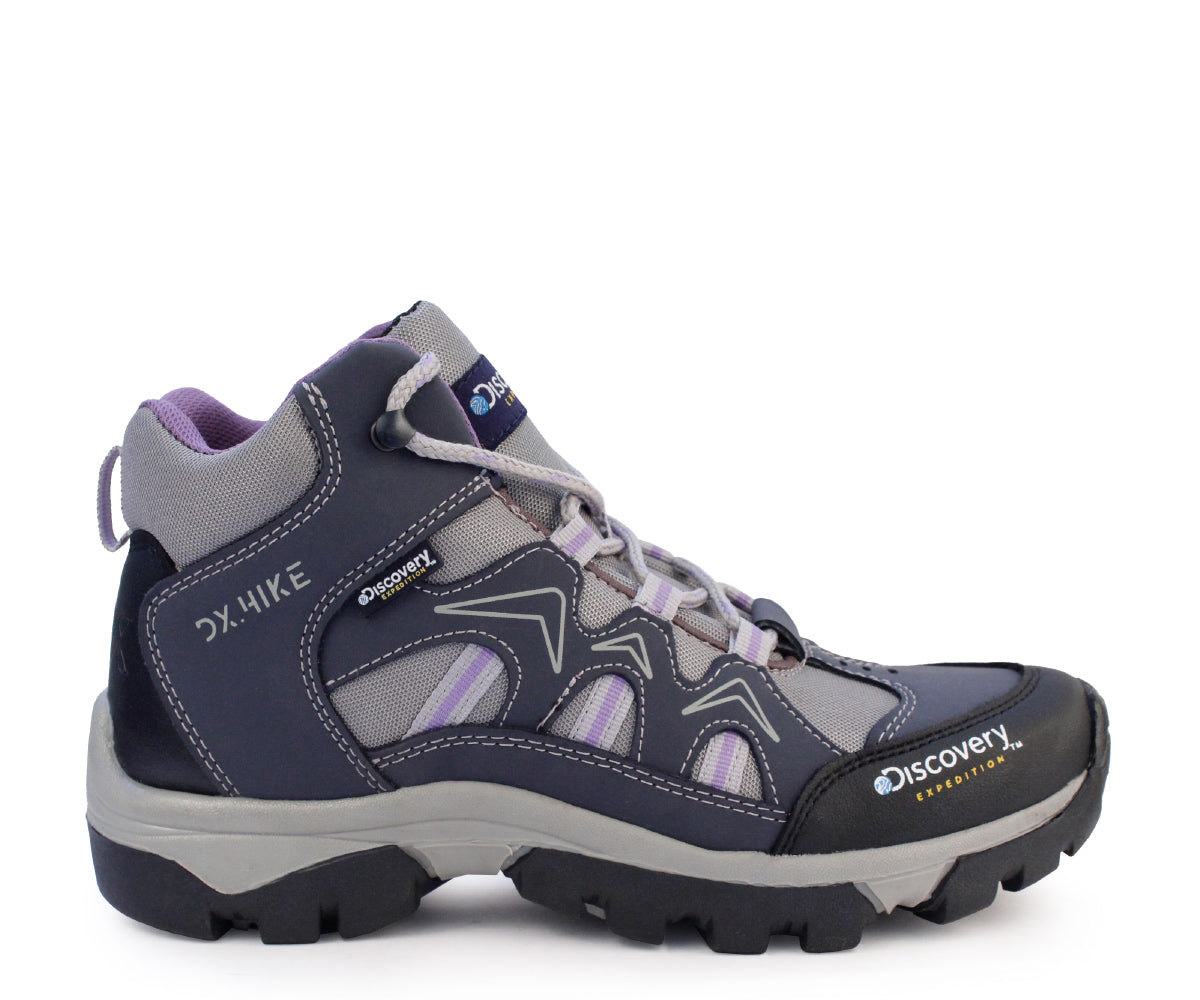 Bota Hiking Discovery DS-2505GRI Gris Para Dama