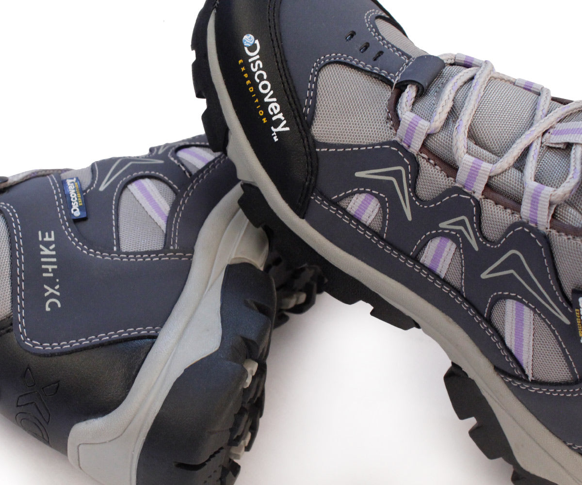 Bota Hiking Discovery DS-2505GRI Gris Para Dama