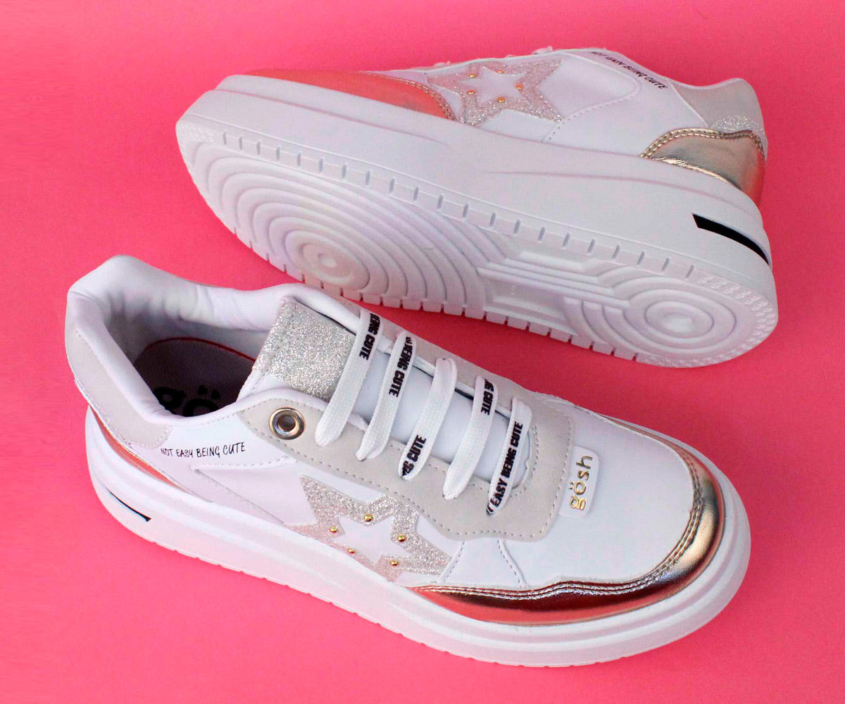 Tenis Gosh GH-034WTBO Blanco Para Dama