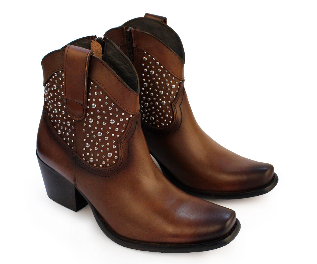 Bota Vaquera Gosh PL-20145TA Tan Para Dama