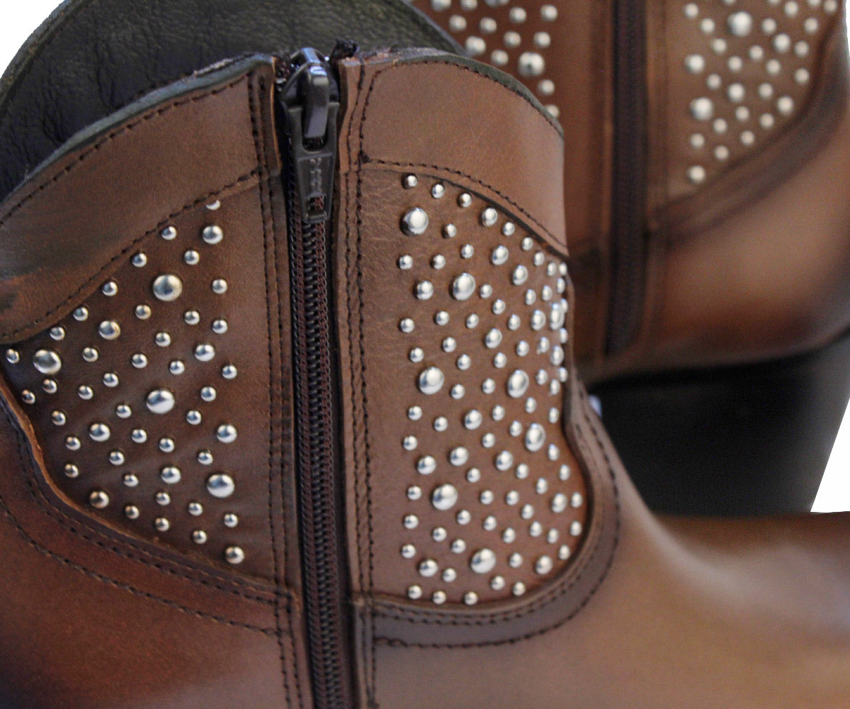 Bota Vaquera Gosh PL-20145TA Tan Para Dama