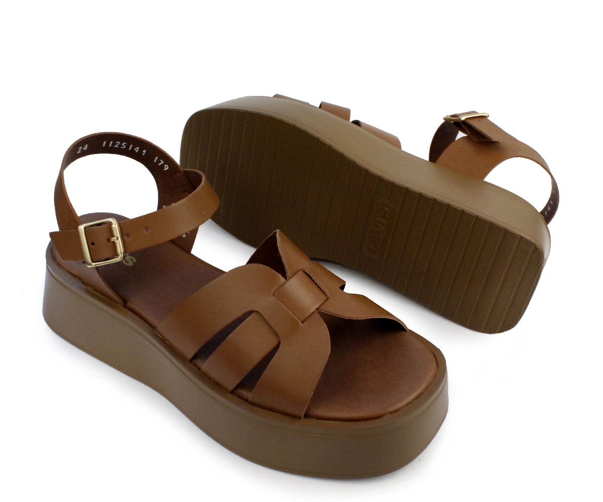 Sandalia Levis Esther LV-125141T Tan Para Dama