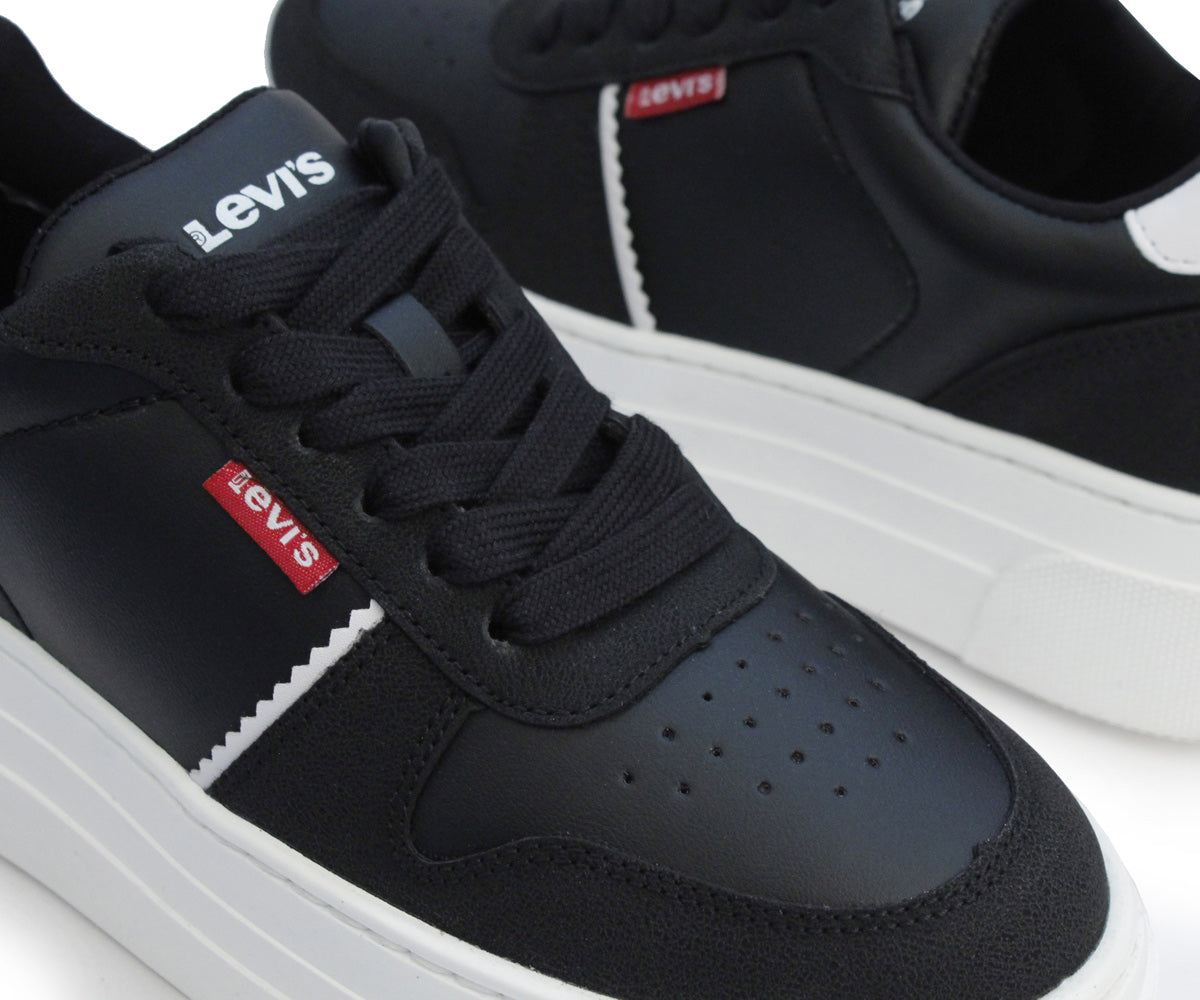 Tenis Levis Sofi LV-122425N Negro Para Dama
