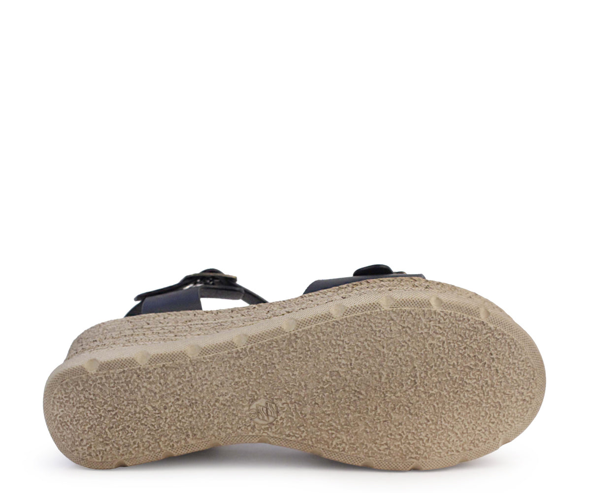 Sandalia Plataforma Dockers para Dama DK-125352N Negro