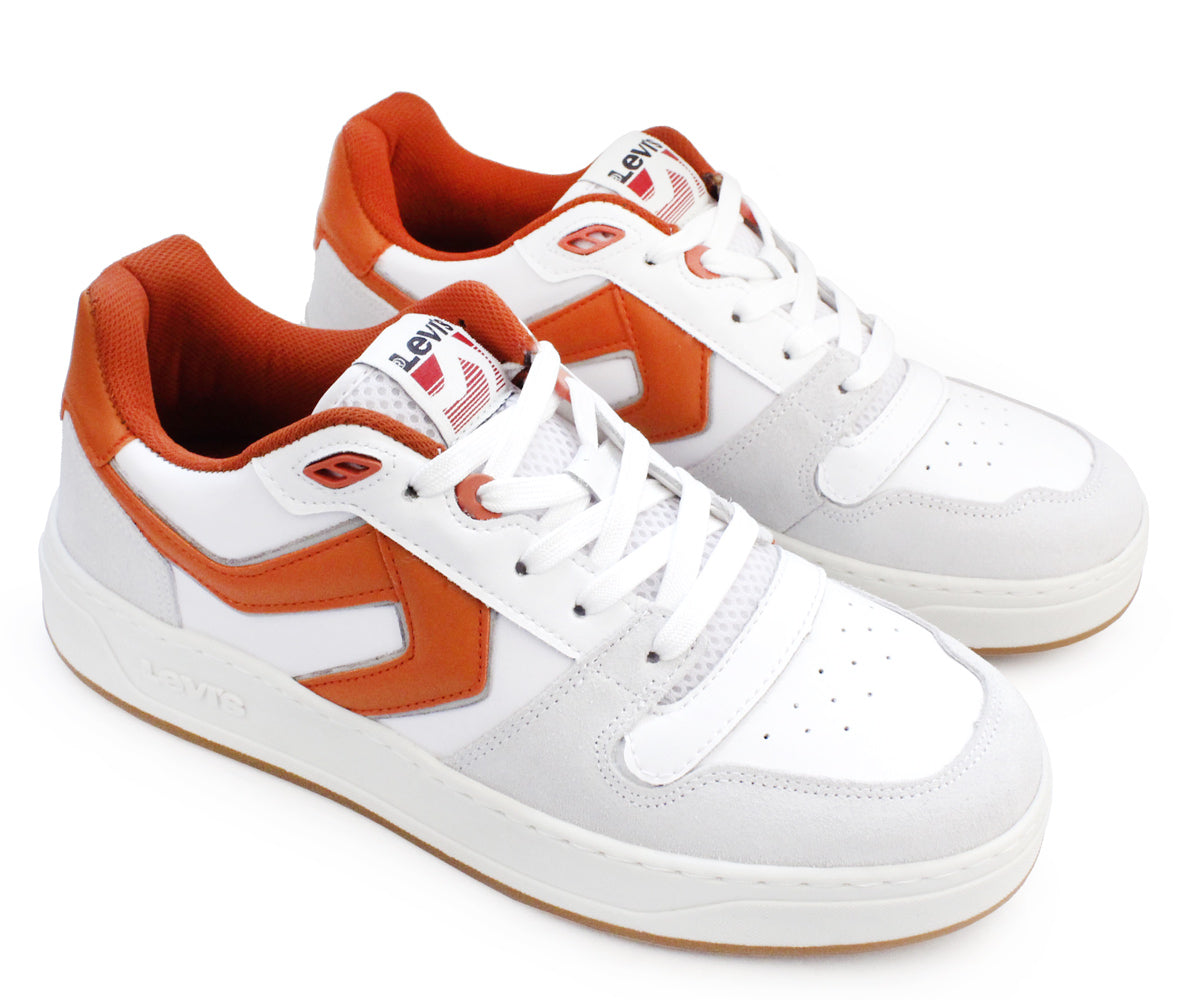 Tenis Levis para Caballero LV-125411N Naranja