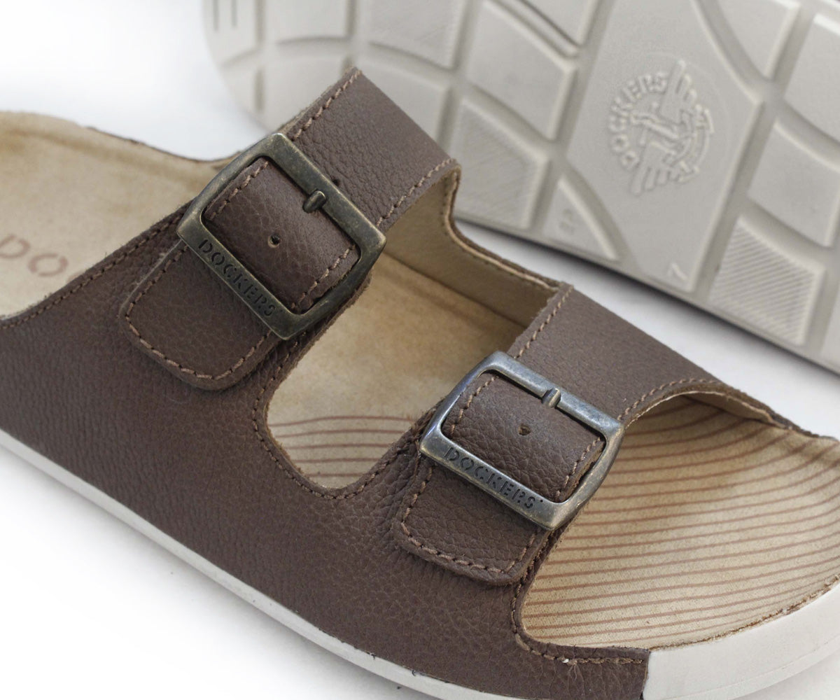 Sandalia Dockers para Caballero DK-125661C Cafe