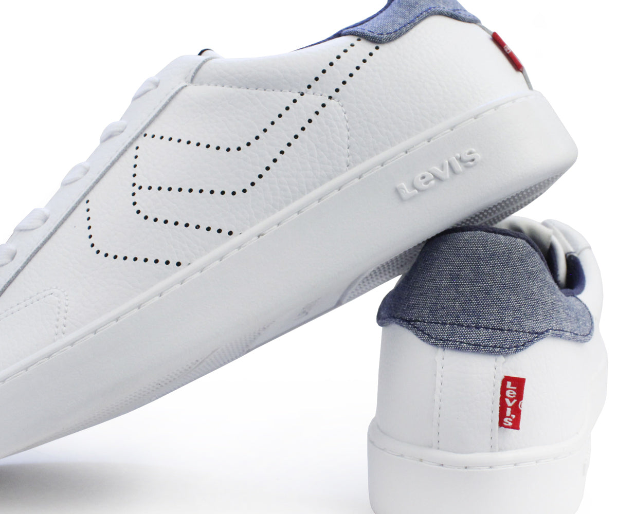 Tenis Levis para Caballero LV-125403B Blanco