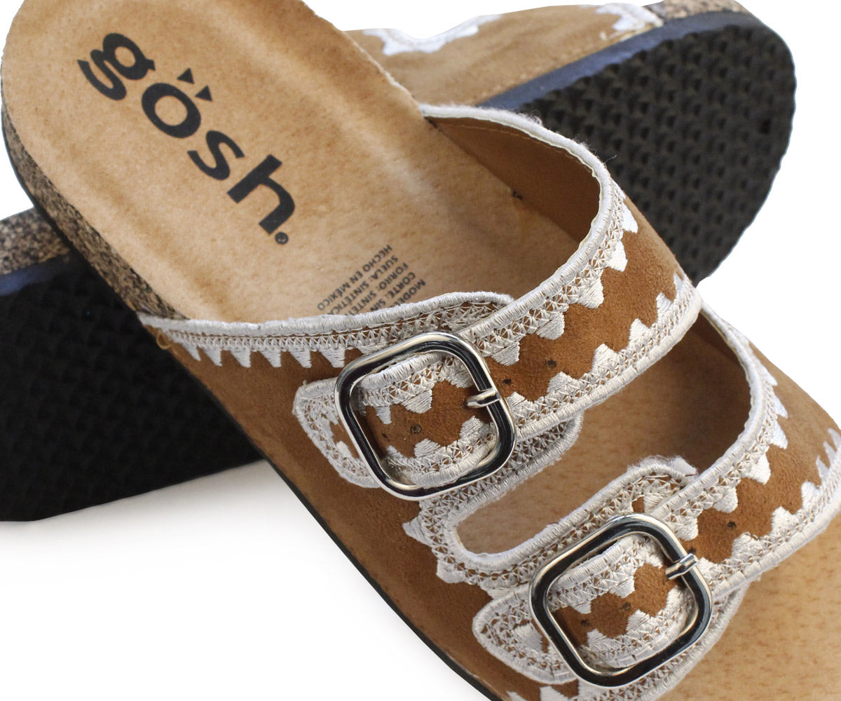 Sandalia Gosh para Dama GH-2671CCA Cafe