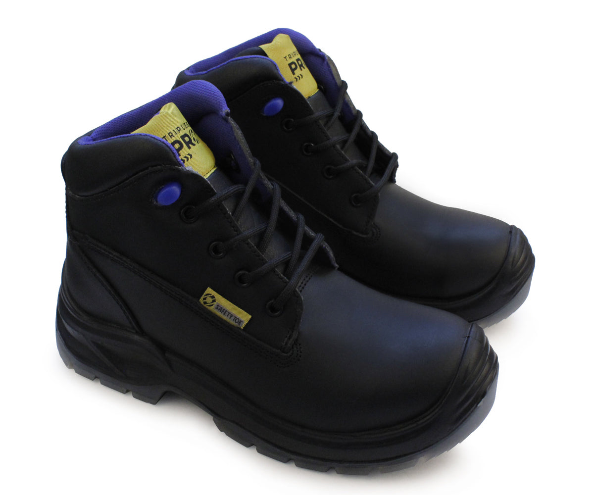 Bota de Seguridad Triples Pro para Hombre TE-416NEGR negro