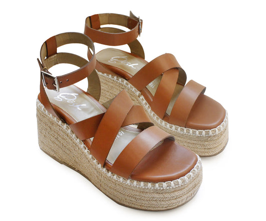 Sandalia Gosh para Dama GH-01416CO Cognac