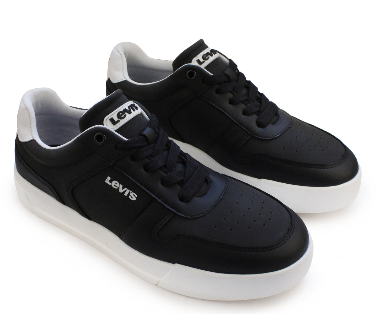 Tenis Levis Menfis LV-212547 Negro Caballero