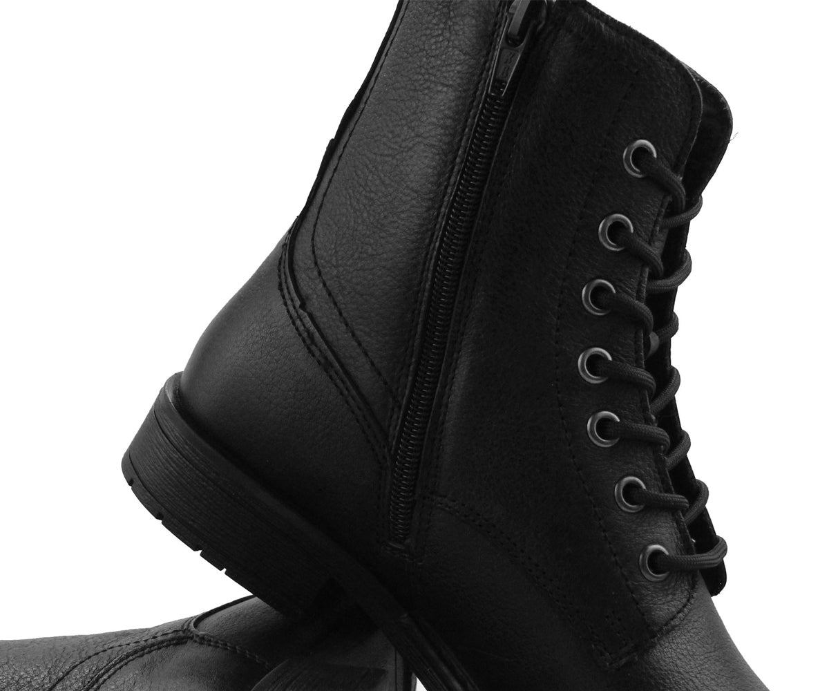 Bota Dockers Para Dama En Piel Negro