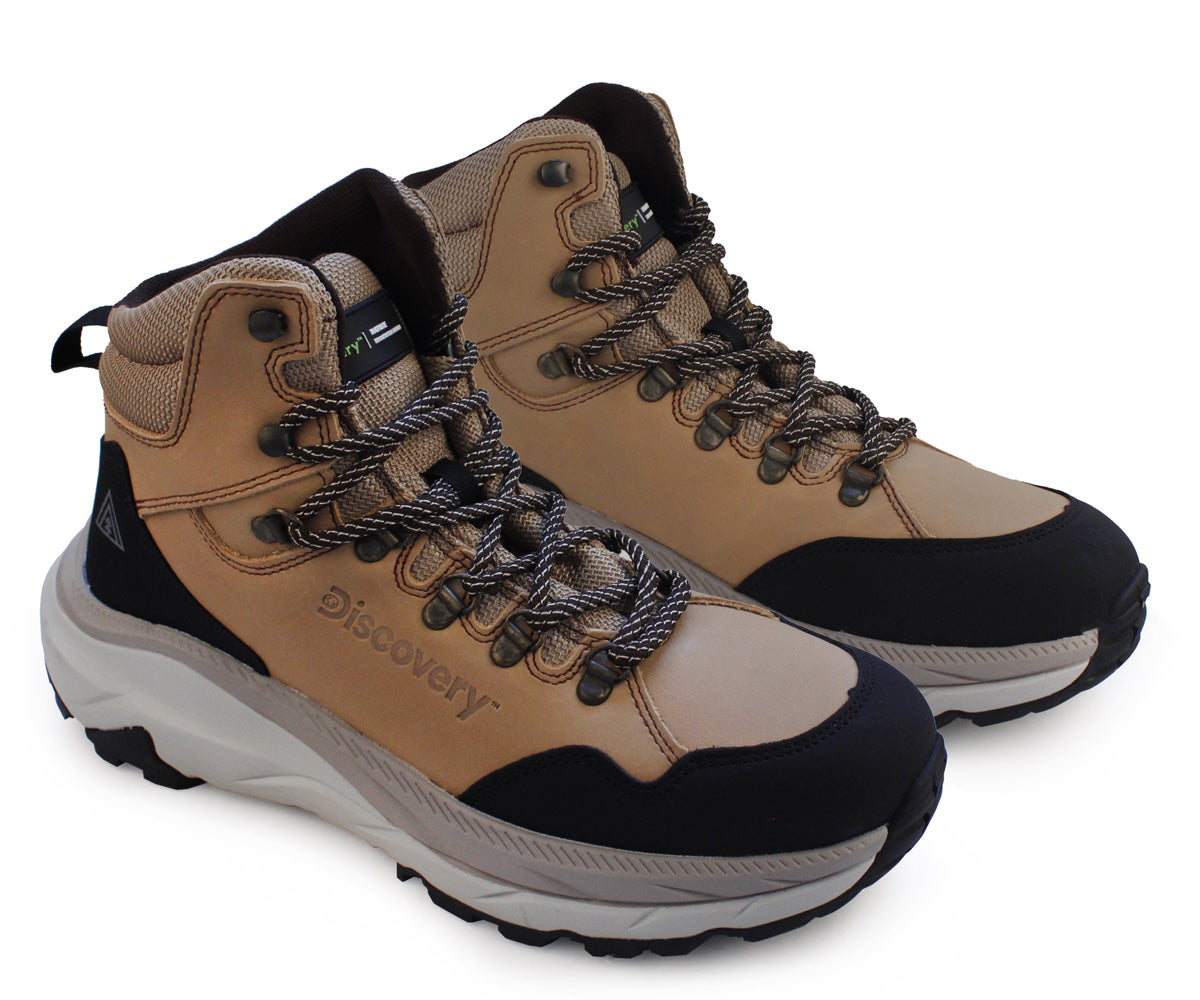 BOTA DISCOVERY PARA CABALLERO DE PIEL COLOR MIEL DS-2581MIEL