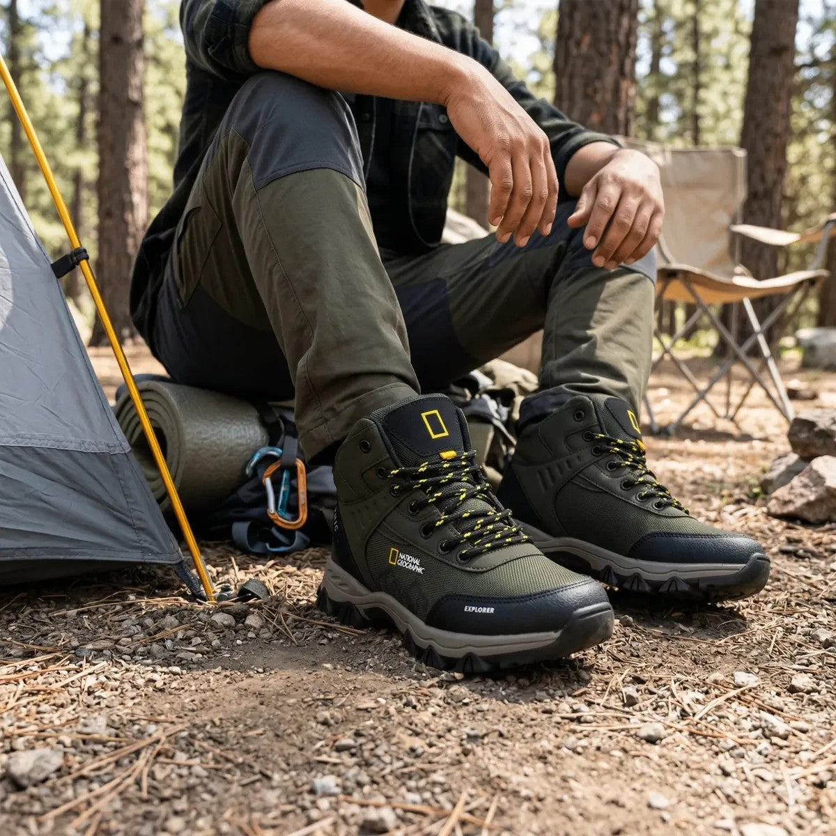 Bota para caballero National Geographic NG-7956VER