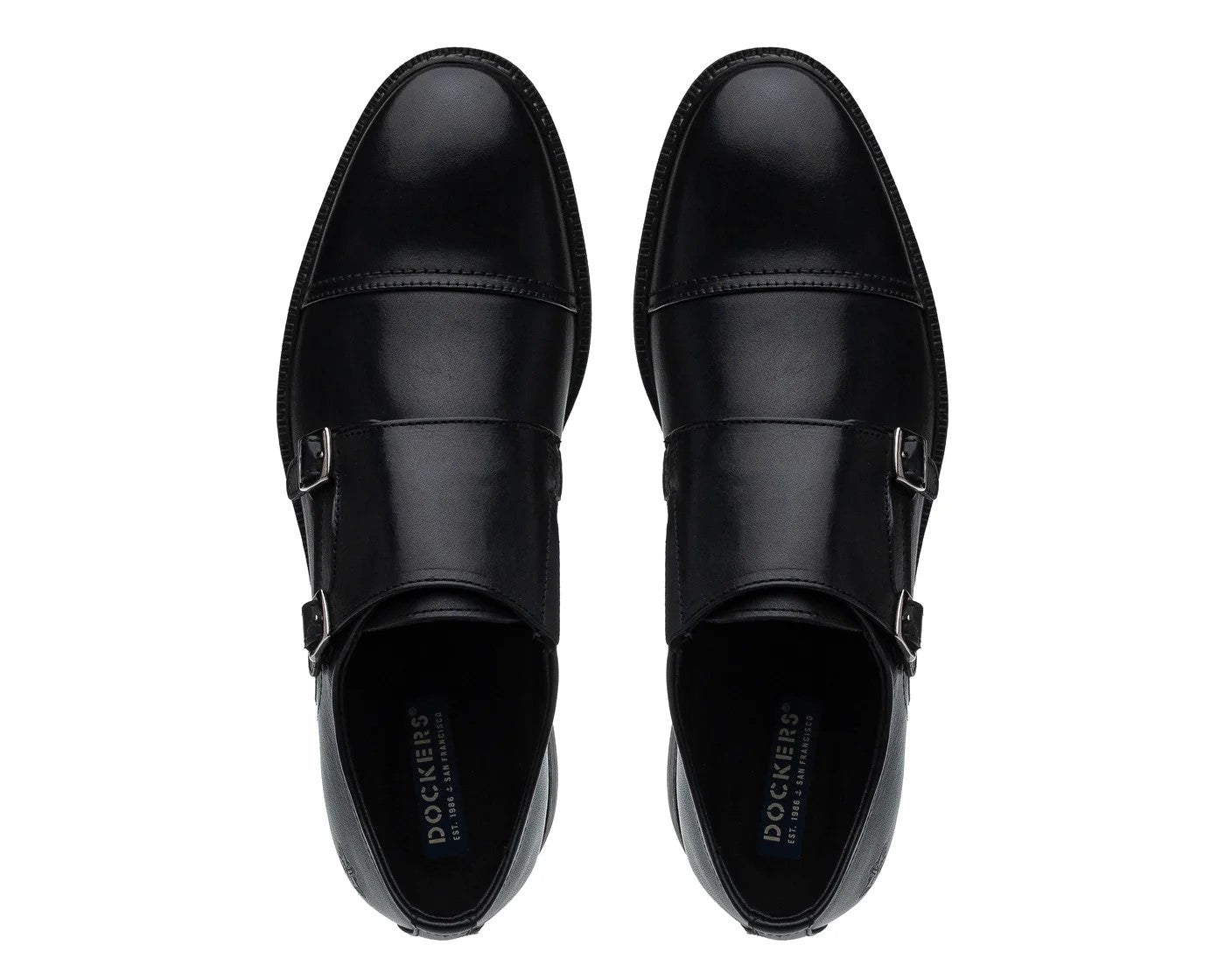 Zapato De Piel Dockers Dk-226702n Para Caballero Negro
