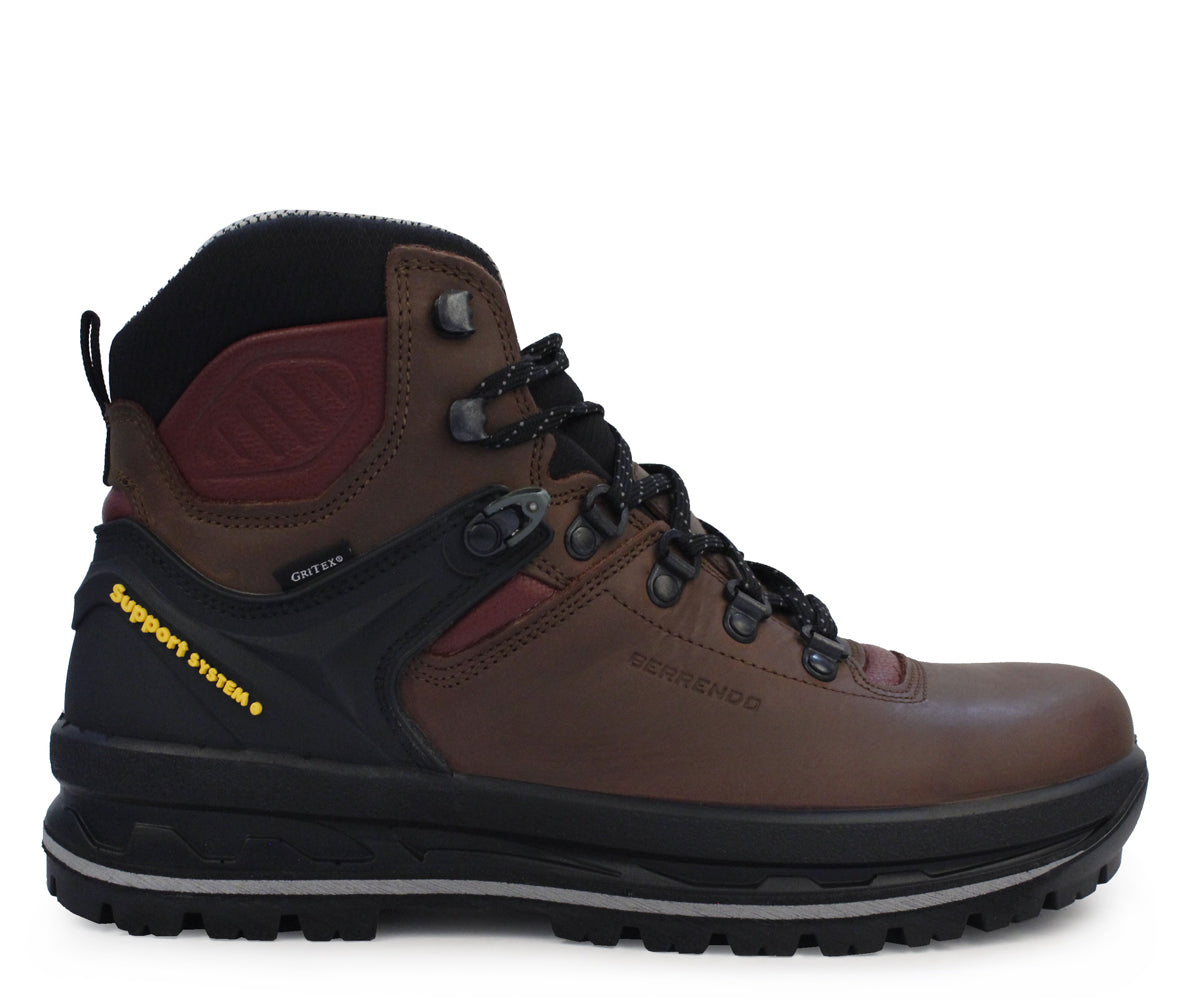 Bota Berrendo Hiking BE-1501CAF Hombre Piel Cafe