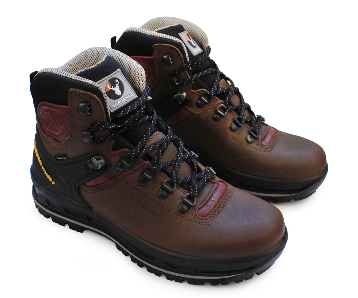 Bota Berrendo Hiking BE-1501CAF Hombre Piel Cafe
