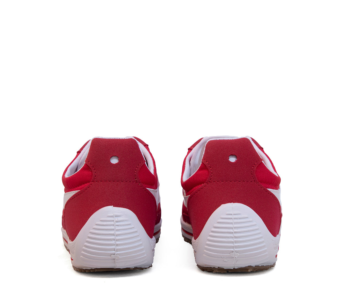 Tenis Panam Fuego Para Dama 0884-015 Blanco/Rojo