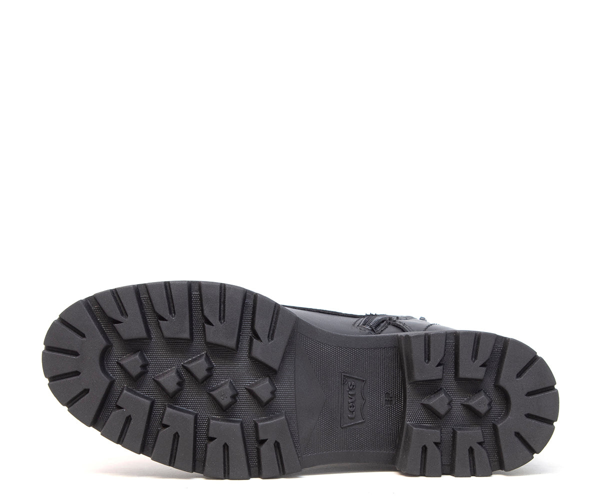 Bota Levis Ingrid De Piel Para Dama LV-112232N Negro