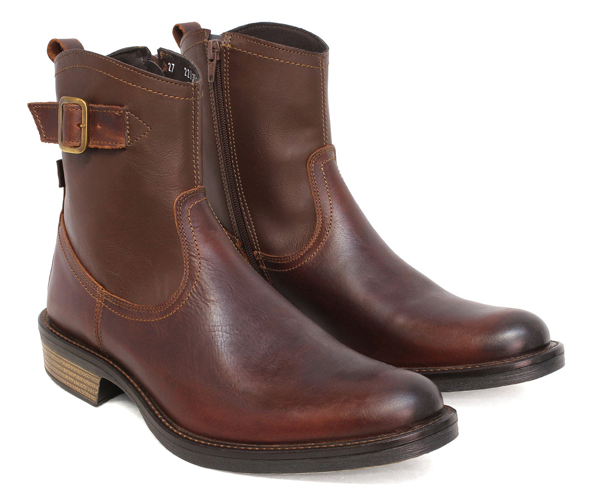 Bota Levis Smith De Piel Para Caballero LV-221352C Café