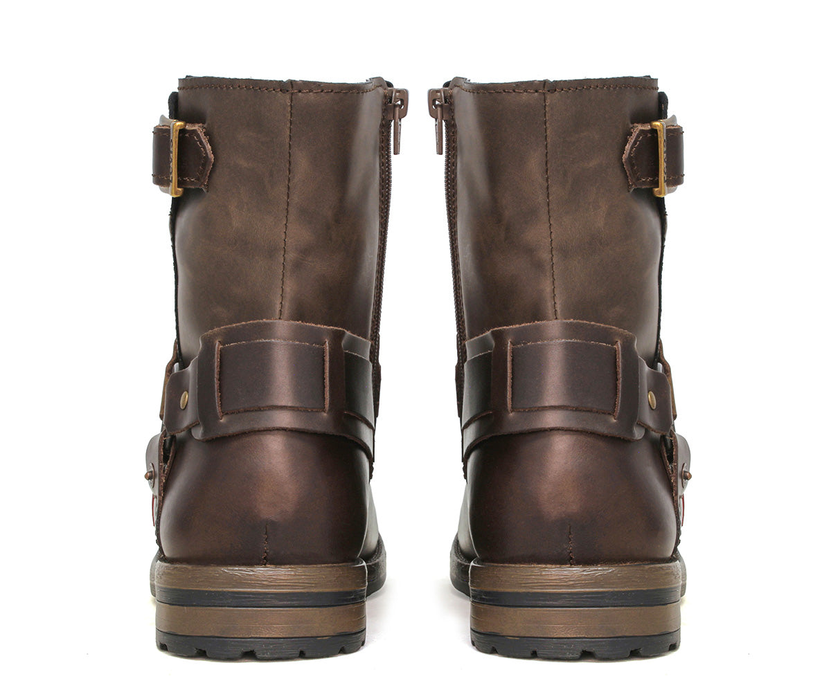 Bota Levis Capital De Piel Para Caballero LV-226047C Café