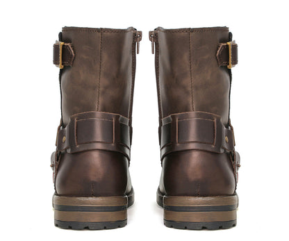 Bota Levis Capital De Piel Para Caballero LV-226047C Café