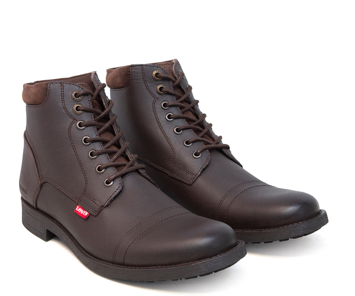 Bota Levis Linx De Piel Para Caballero LV-229177C Café
