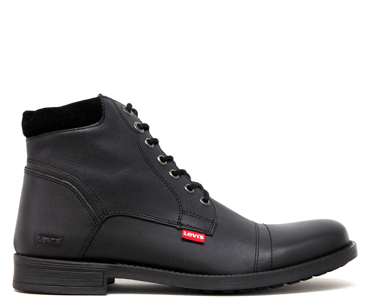 Bota Levis Linx De Piel Para Caballero LV-229177N Negro