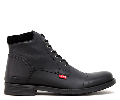 Bota Levis Linx De Piel Para Caballero LV-229177N Negro