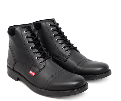 Bota Levis Linx De Piel Para Caballero LV-229177N Negro